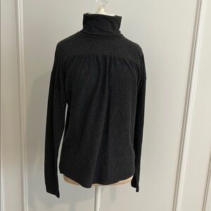 Maeve Charcoal Turtleneck Sweater, S, NWOT